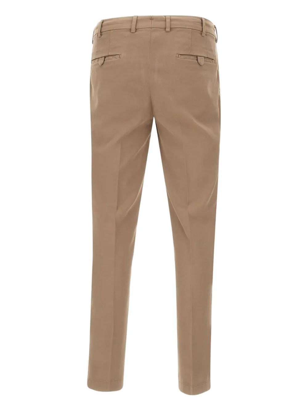 DEVORE single-pleat chinos - Bruin