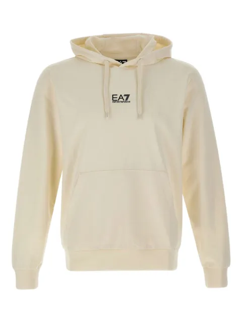 Ea7 Emporio Armani هودي بطبعة شعار الماركة