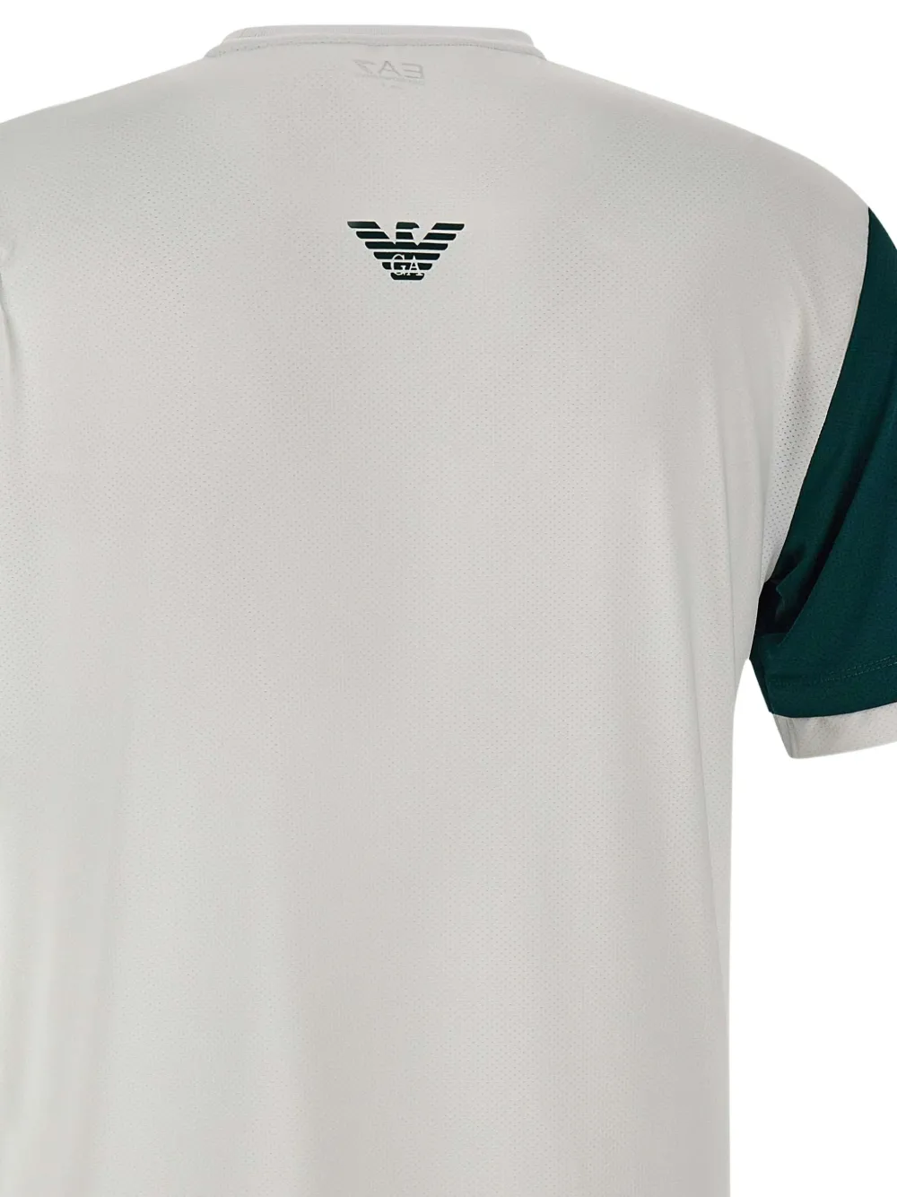 Ea7 Emporio Armani colour-block T-shirt - Wit