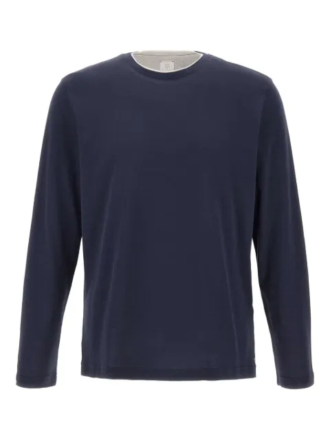 Eleventy long-sleeve crew-neck sweater
