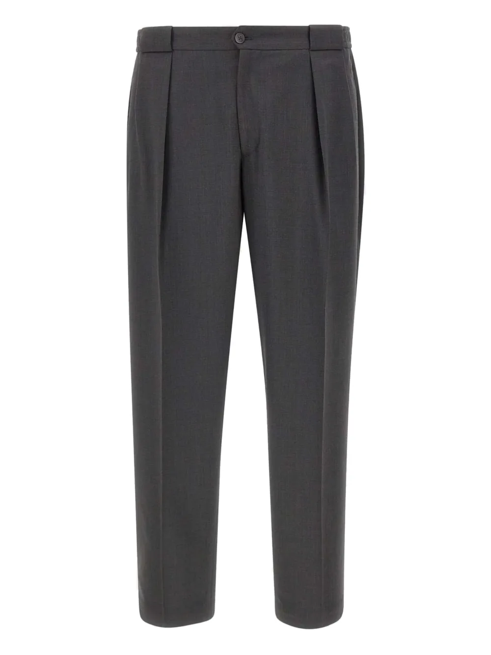 Briglia 1949 double-pleated wool trousers Grijs