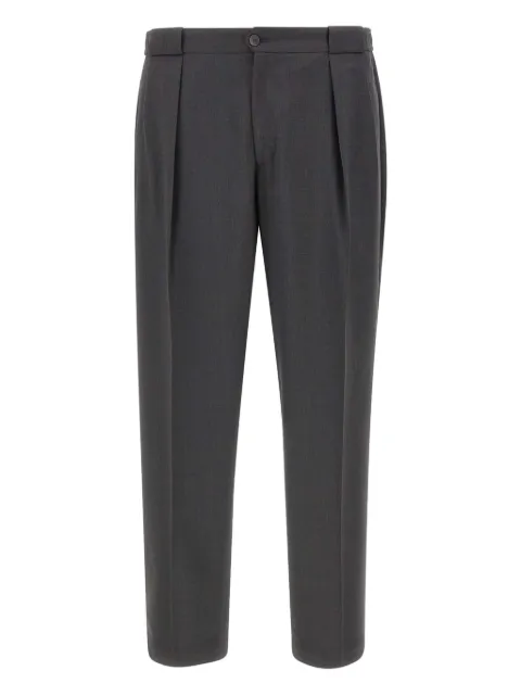 Briglia 1949 double-pleated wool trousers