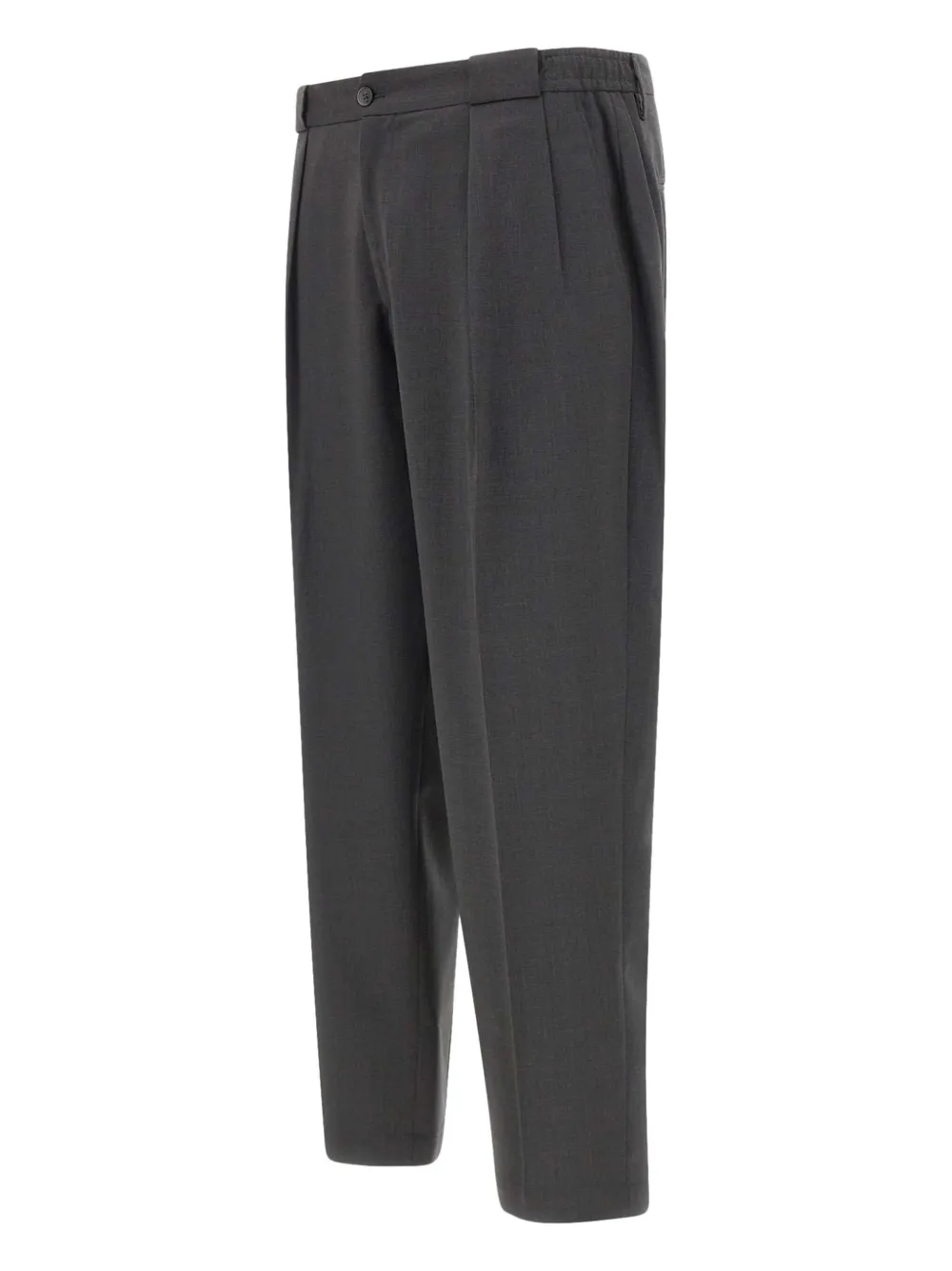 Briglia 1949 double-pleated wool trousers Grijs