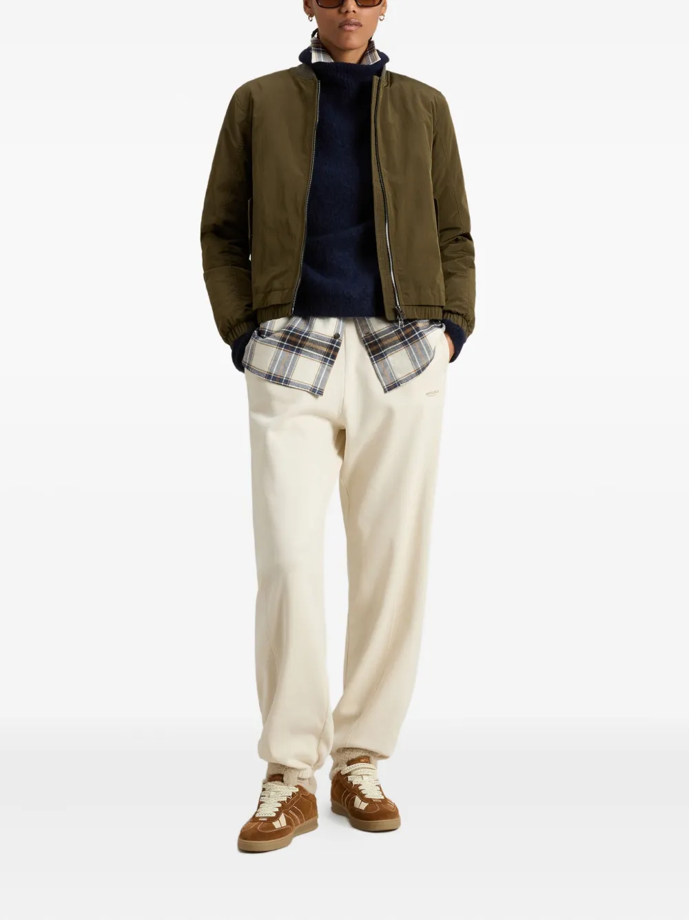 Woolrich ribbed-cuff bomber jacket | Varsity Jackets | Image 2