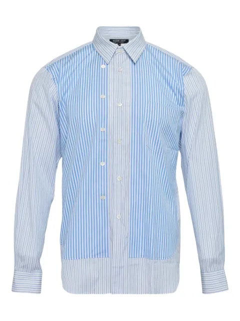 Comme des Garçons Homme Deux striped panelled shirt