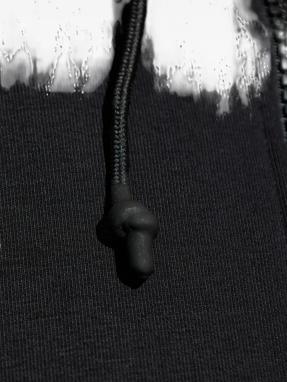 Dsquared2 Long-sleeved Hooded Sweatshirt In Black