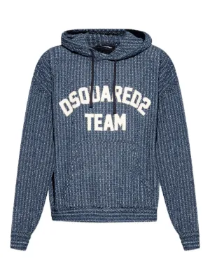 【関税込み】D SQUARED2 Marble Dyed jersey hoodie DSQUARED2 Marble Dyed jersey hoodie (D SQUARED2/パーカー
