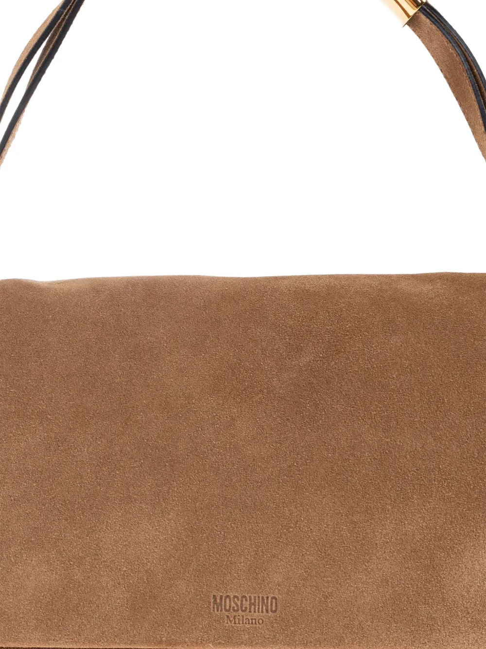 Moschino Suède shopper Bruin