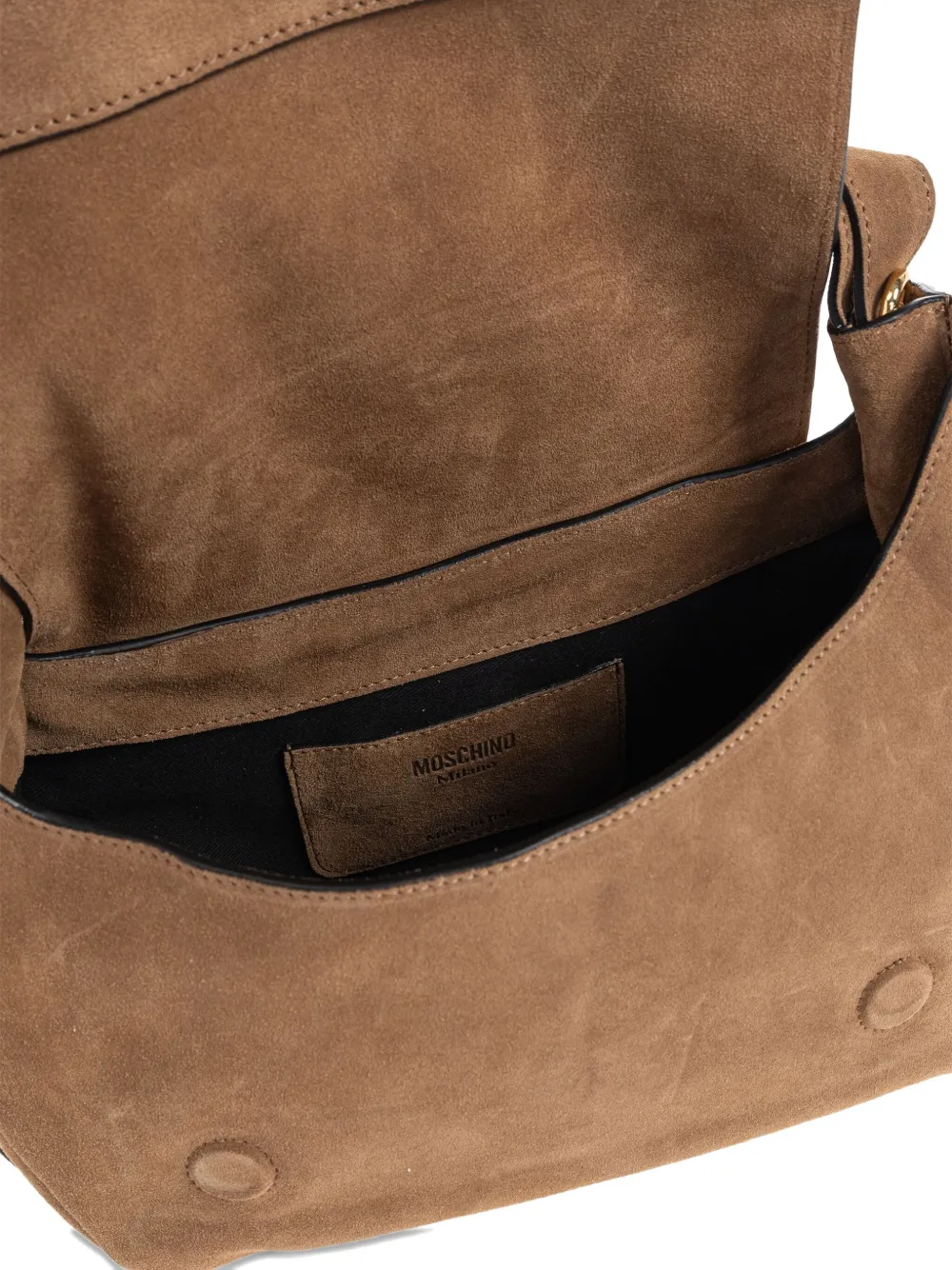 Moschino Suède shopper Bruin