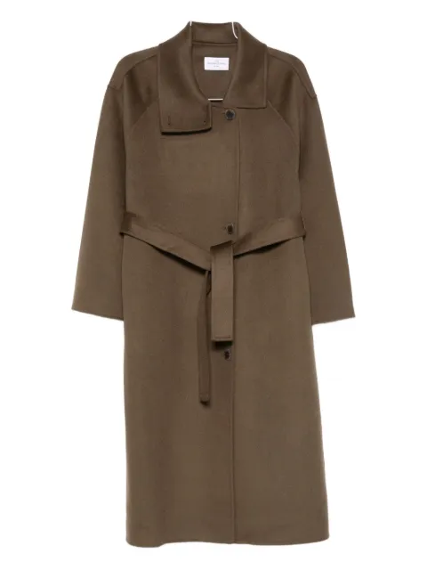 THE DYNAMIS STUDIO belted single-breasted coat