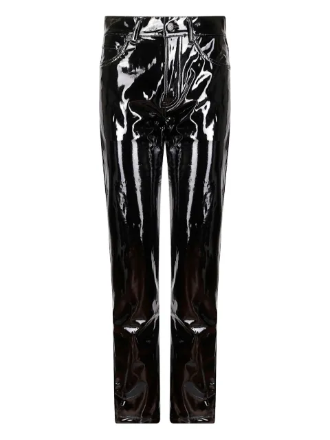 Fiorucci vinyl trousers