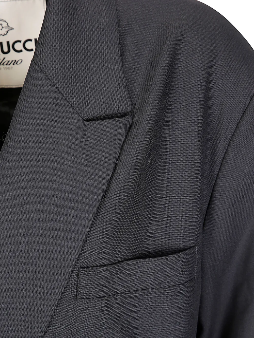 Fiorucci Wollen blazer met dubbele rij knopen Zwart
