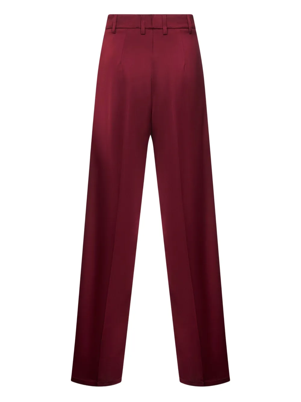 Blanca Vita pressed-crease trousers - Rood