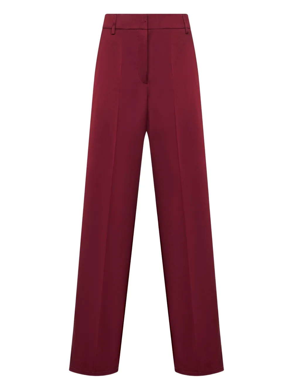pressed-crease trousers