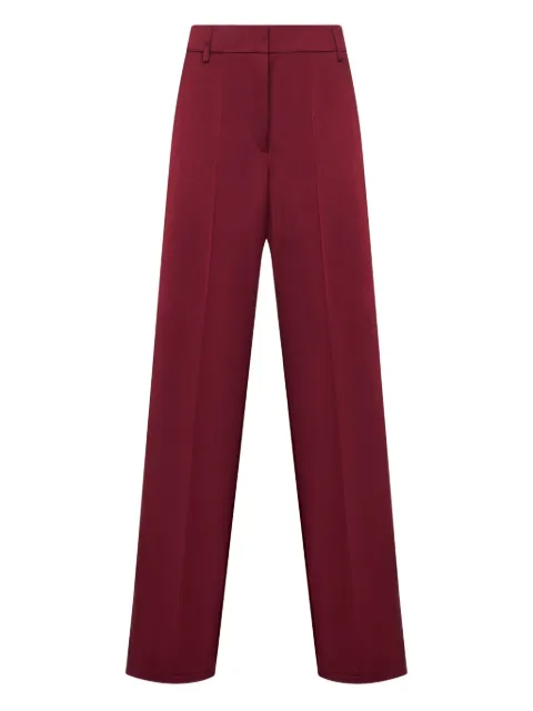Blanca Vita pressed-crease trousers
