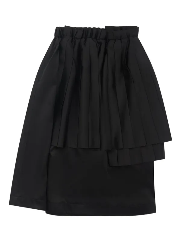 ノワールケイニノミヤ　プリーツスカート Noir Kei Ninomiya プリーツ スカート | ブラック | FARFETCH JP