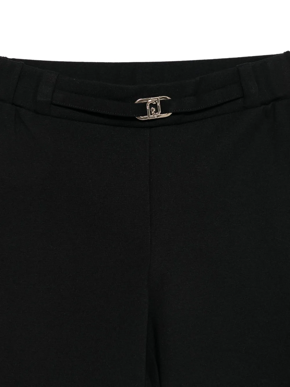 LIU JO Joggingbroek met ceintuur Zwart