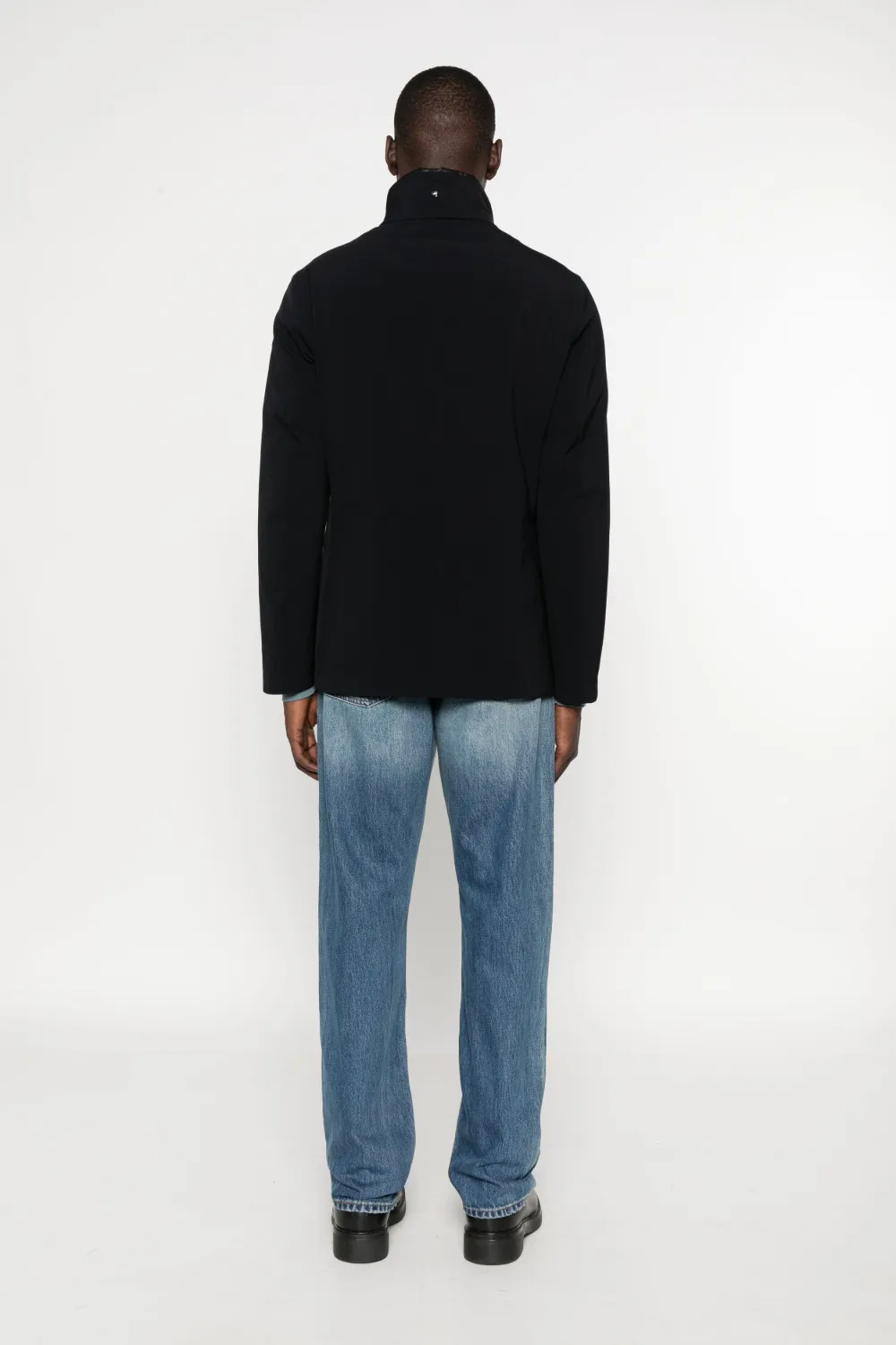 Montecore High-neck Jacket In Black
