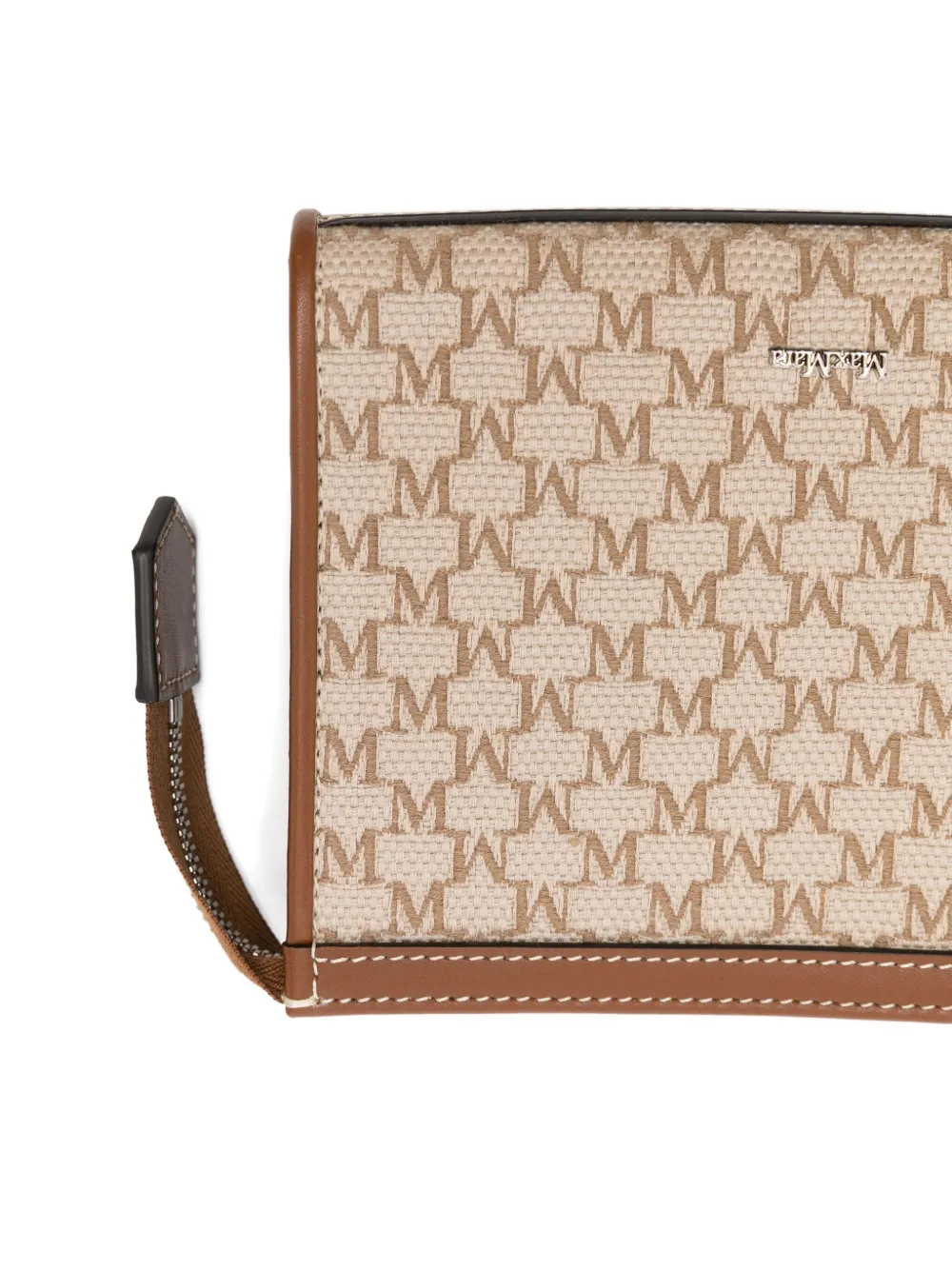 Max Mara Monogram Chain-strap Satchel In Neutral