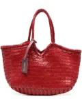 VIPERA woven tote bag - Red
