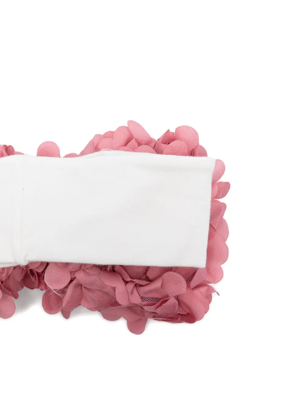 La Stupenderia petal-embellished headband - Roze