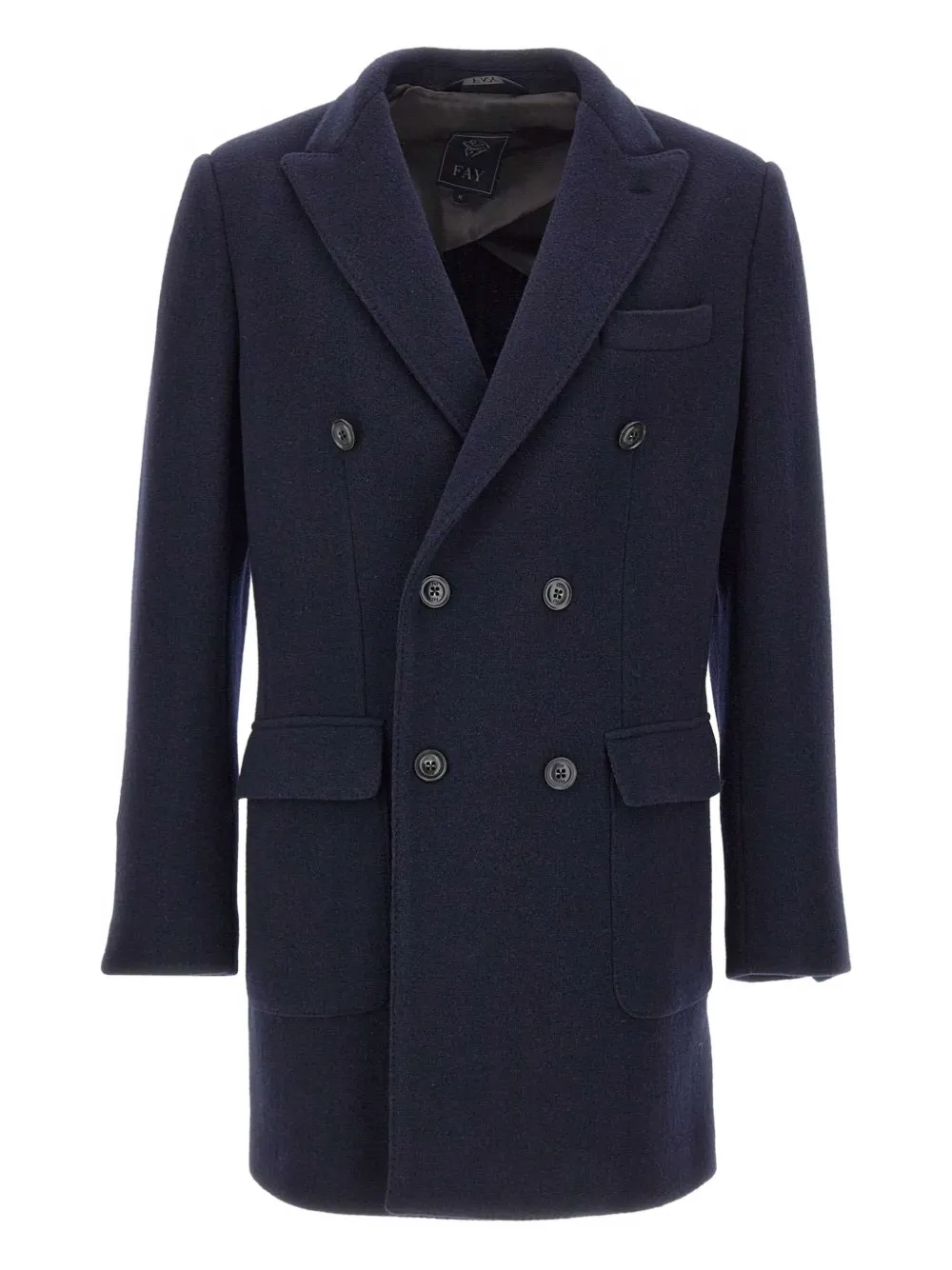 wool-blend coat