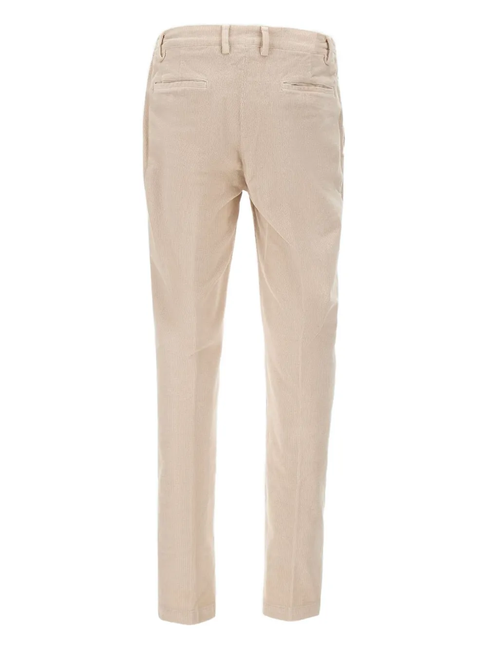 Eleventy textured welt-pockets trousers - Beige