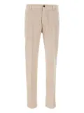 Eleventy textured welt-pockets trousers - Neutrals