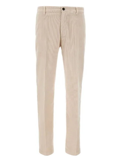 Eleventy textured welt-pockets trousers