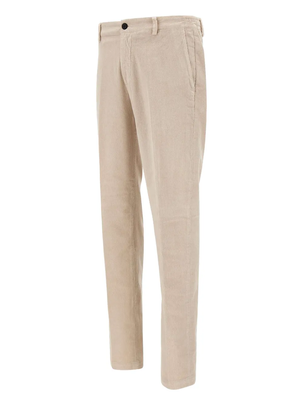 Eleventy textured welt-pockets trousers Beige
