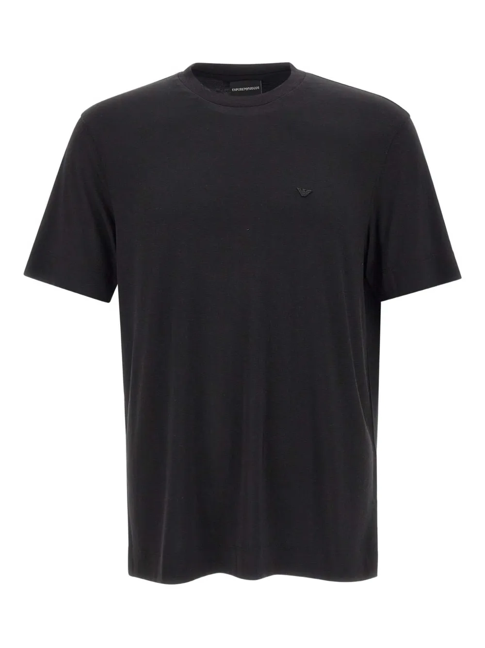 Emporio Armani T-shirt verfraaid met logo Zwart