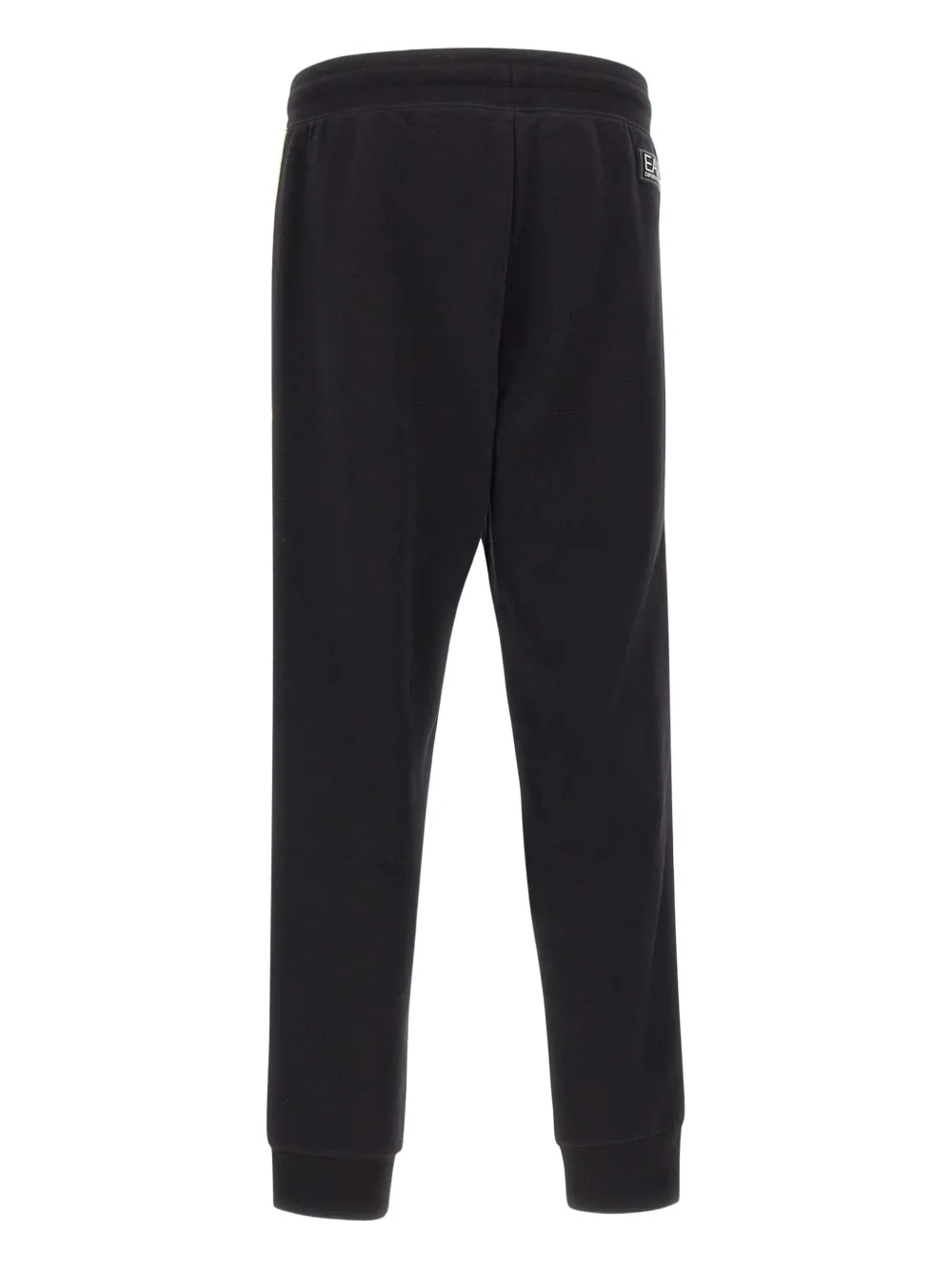Ea7 Emporio Armani logo-tape track pants Zwart