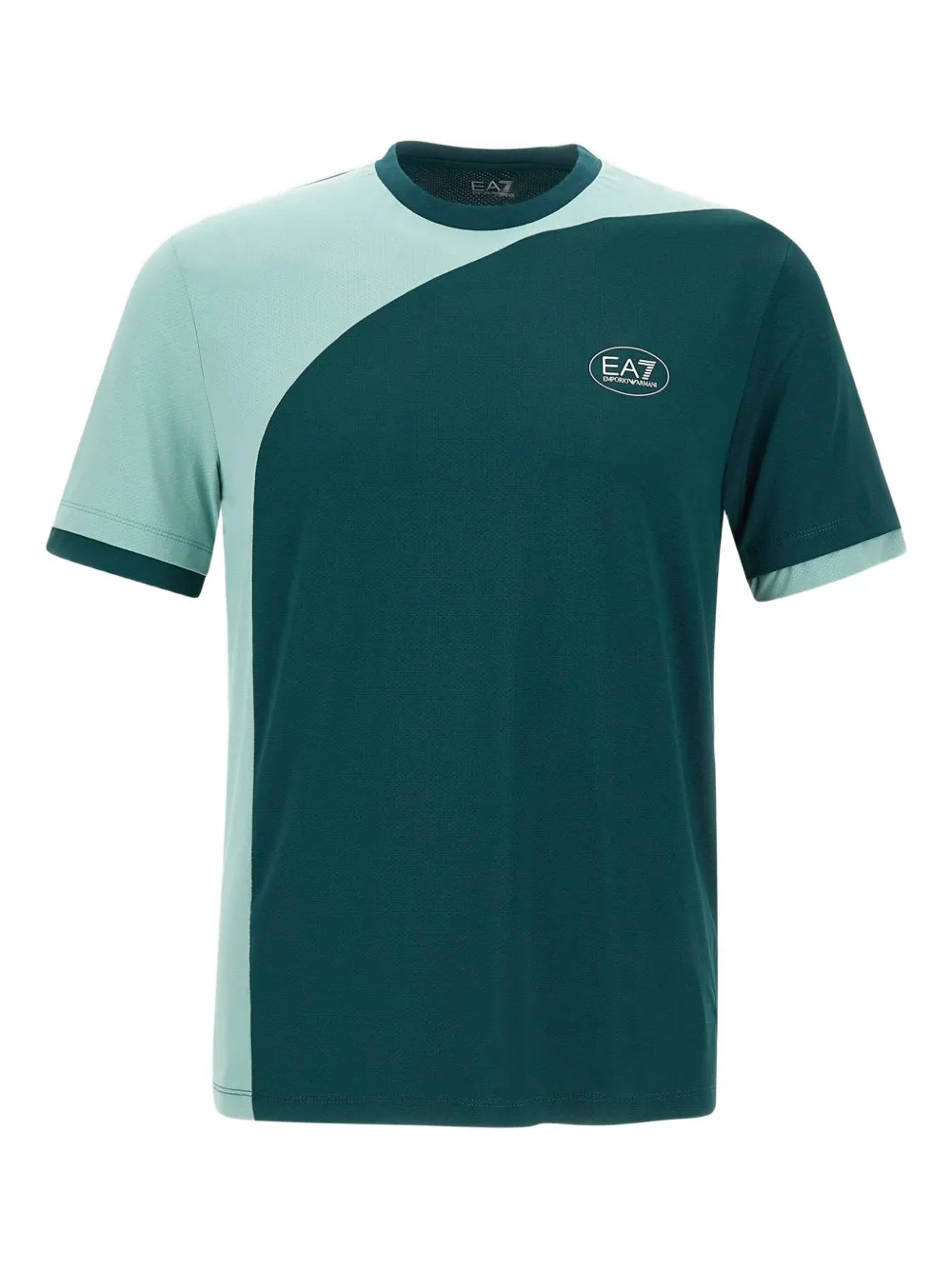 colour-block T-shirt