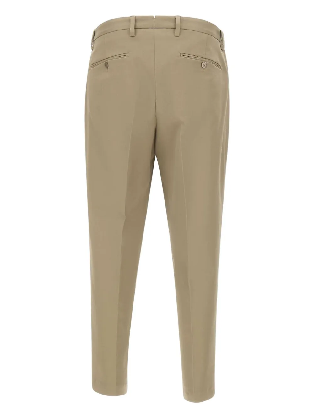 Briglia 1949 pleated cotton-blend trousers - Beige