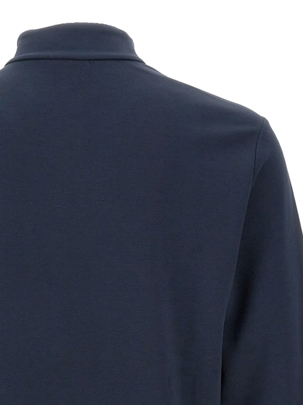 Ea7 Emporio Armani zip-front sweatshirt Blauw