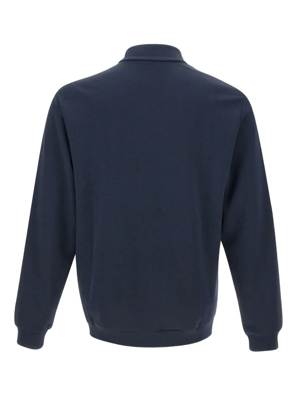 Ea7 Emporio Armani zip-front sweatshirt Blauw