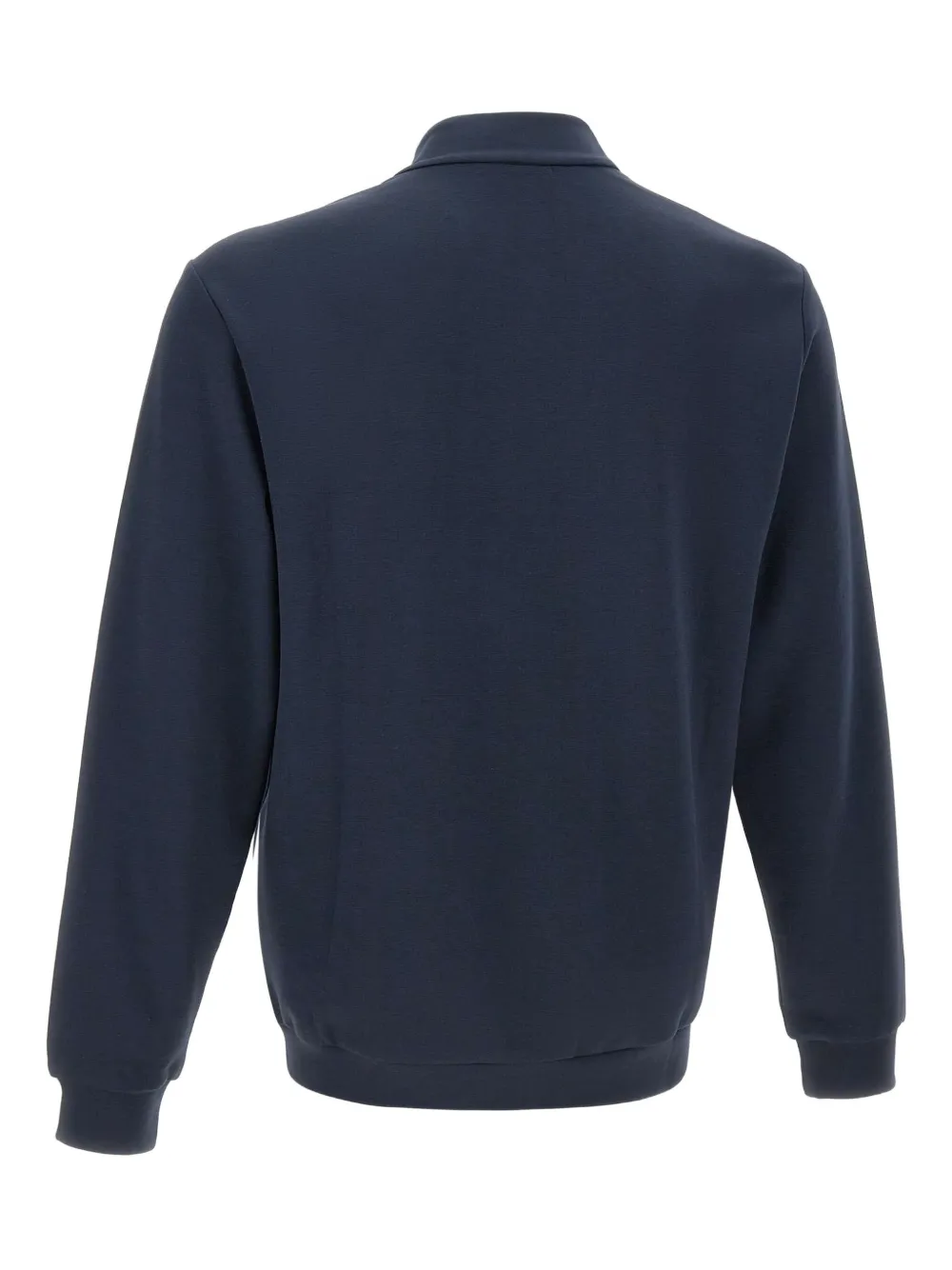 Ea7 Emporio Armani zip-front sweatshirt Blauw