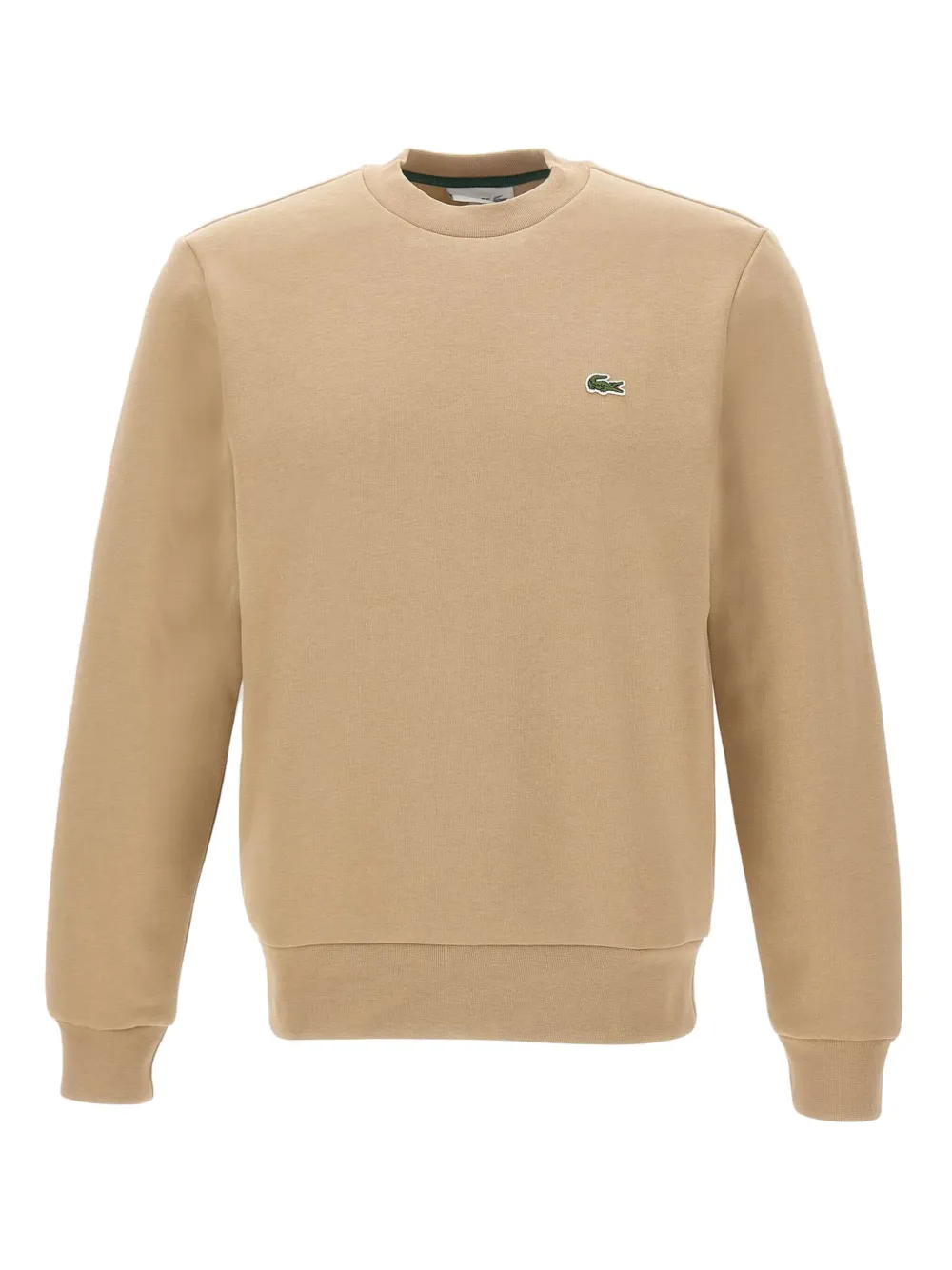 logo-patch crew-neck sweatshirt