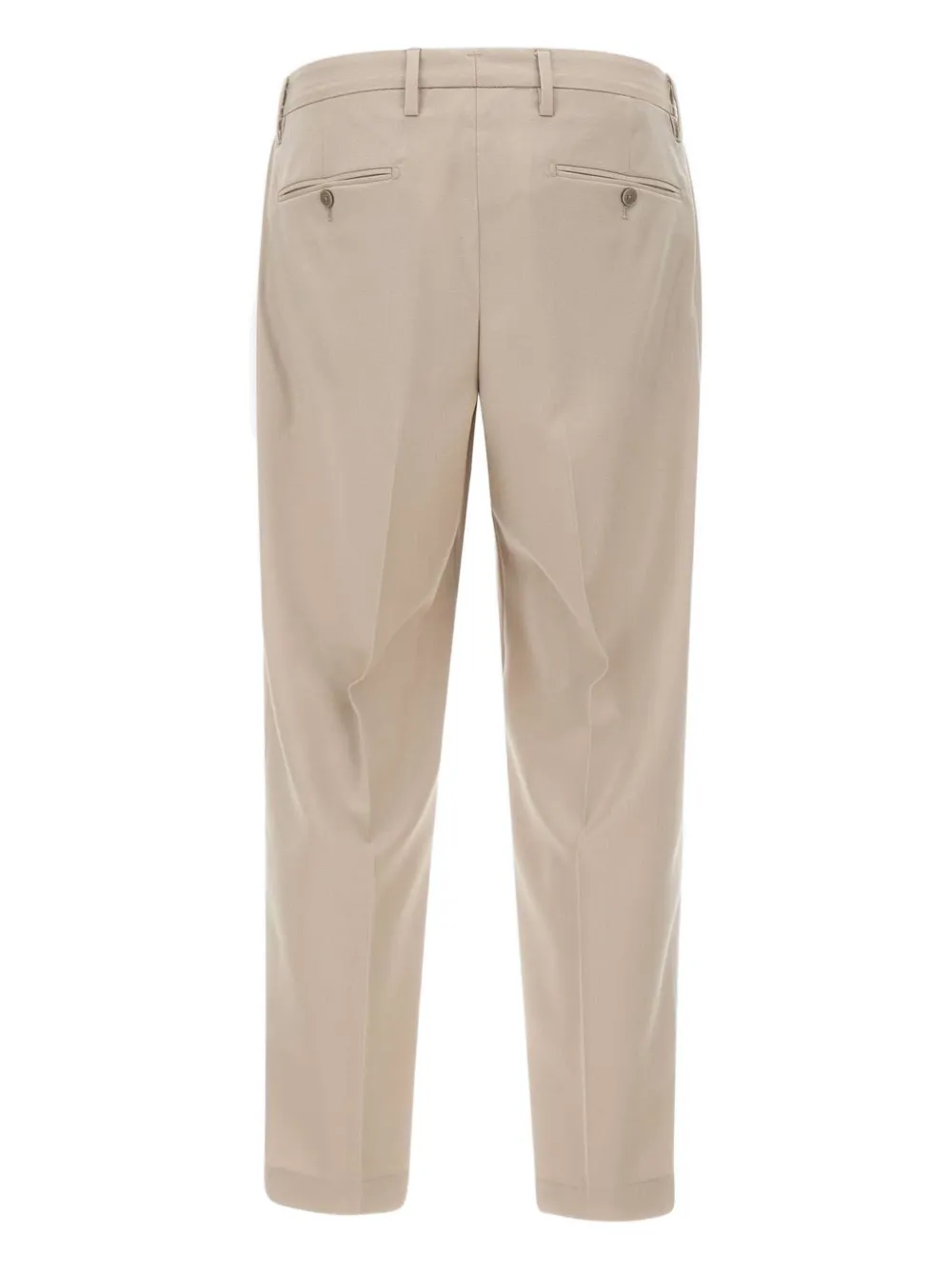 Briglia 1949 pleated wool trousers Beige