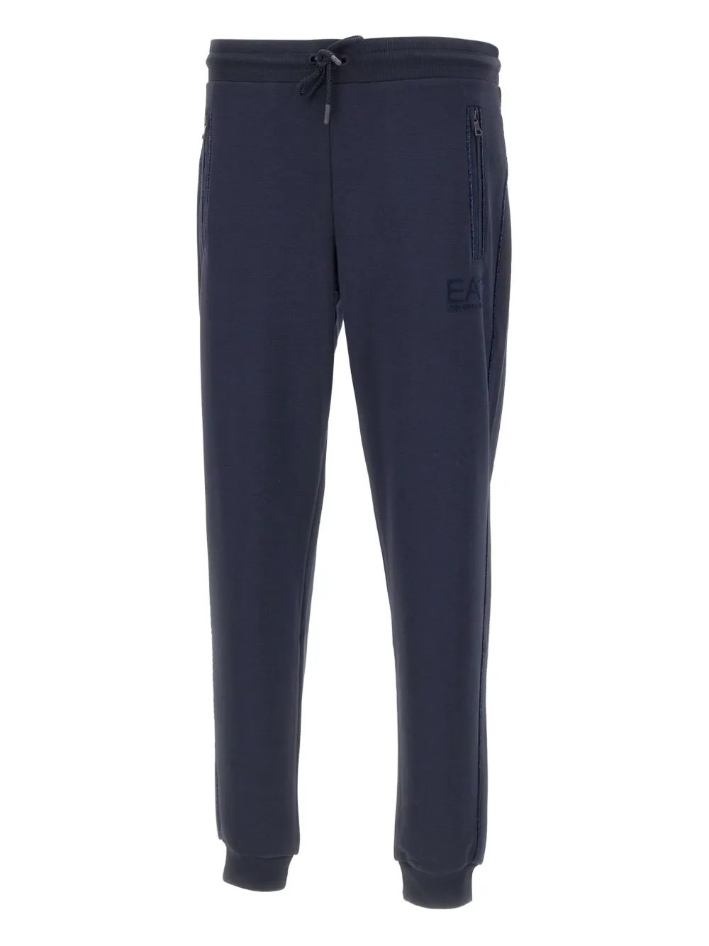 Ea7 Emporio Armani elasticated-waist track pants BLUE