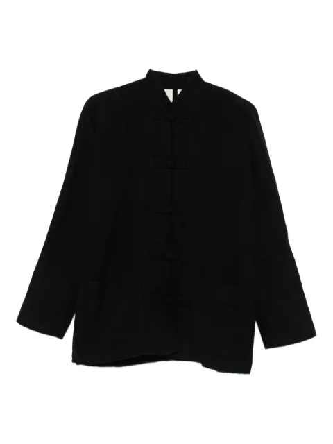 Uma Wang frog-fastening patch-pocket jacket
