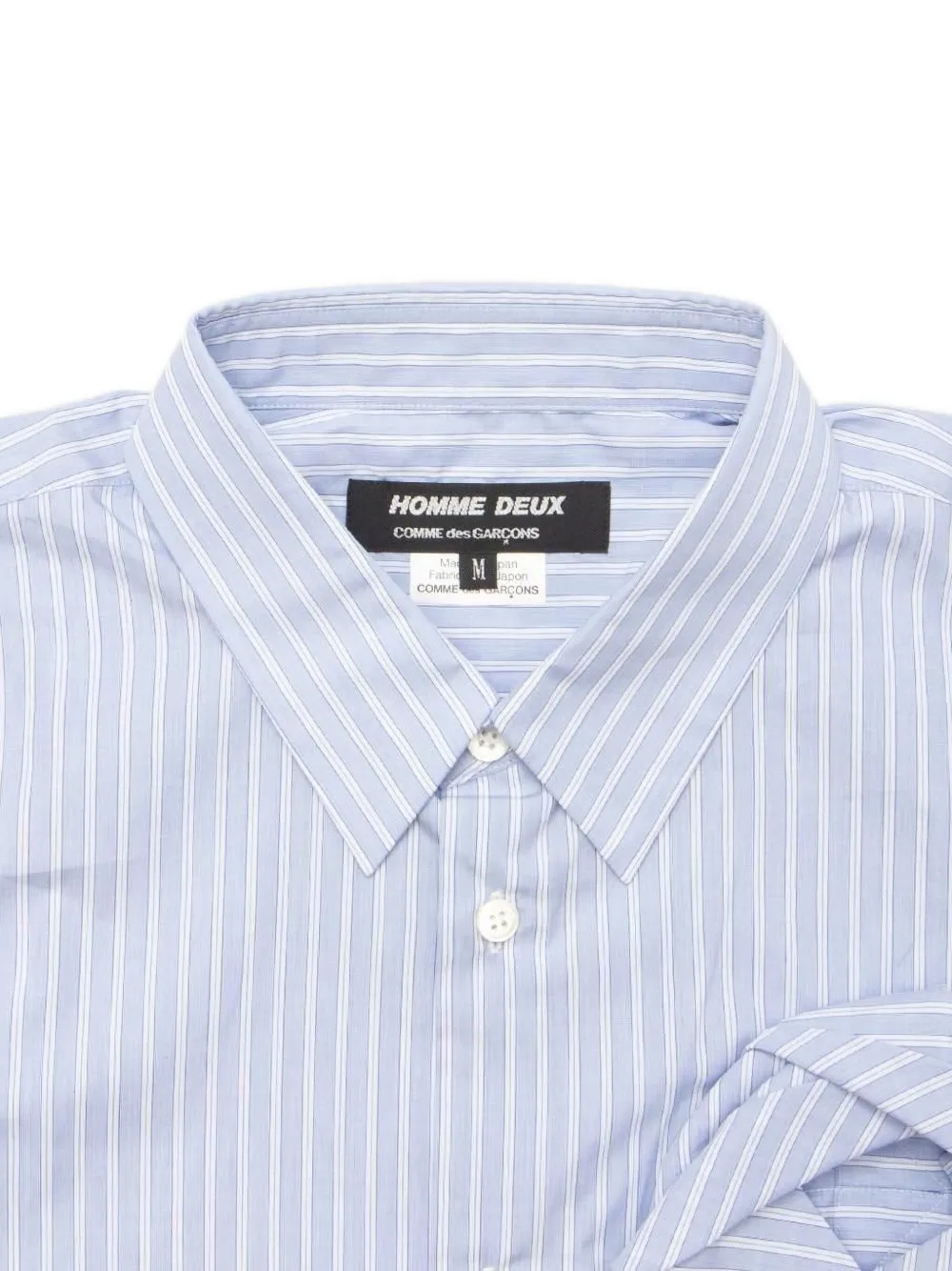 Comme Des Garçons Homme Deux Striped Pocket Shirt In Multi