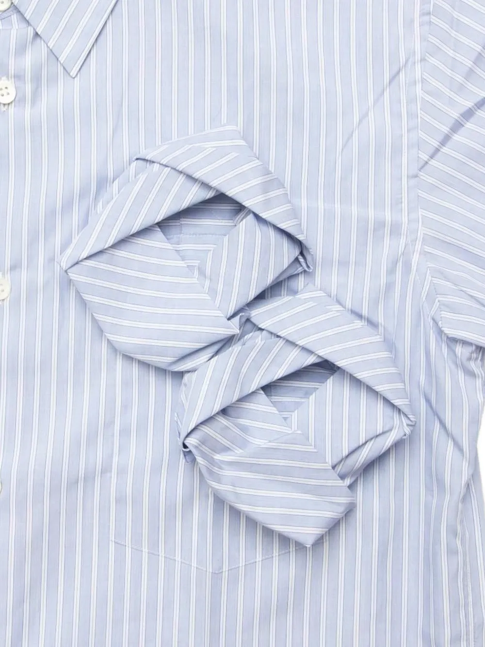 Comme Des Garçons Homme Deux Striped Pocket Shirt In Multi