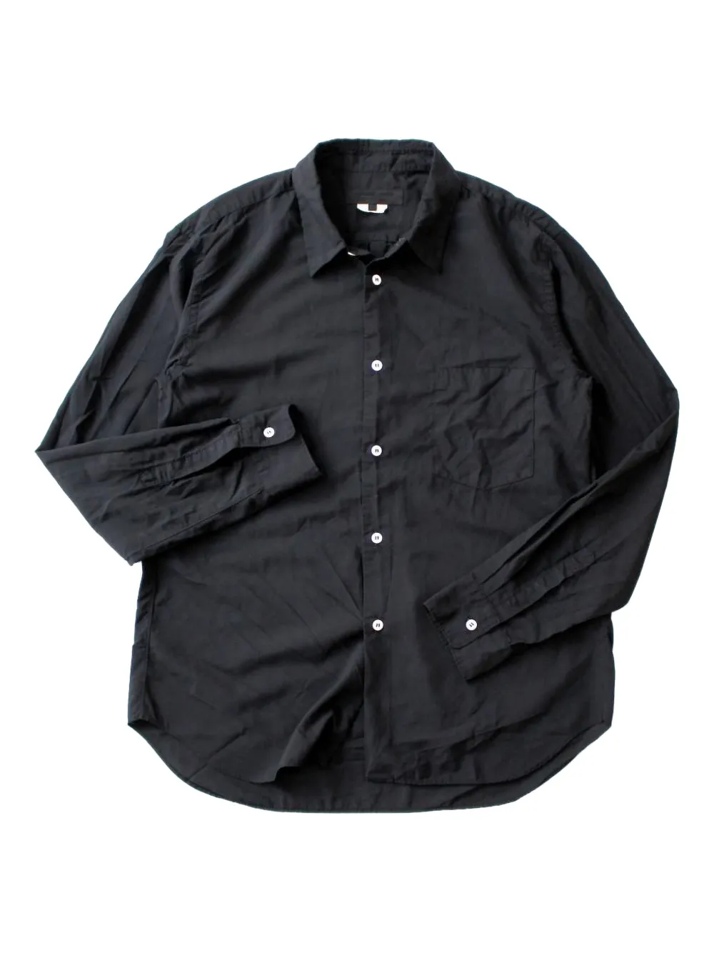 Comme des Garçons Homme Deux camisa con bolsillo con botón | negro | Image 1