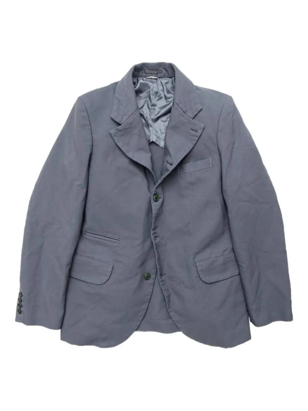 Comme des Garçons Homme Deux Blazer con revers classici e tasca | grigio | Image 1