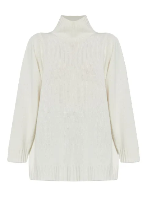 Max Mara high-neck long-sleeve sweater 