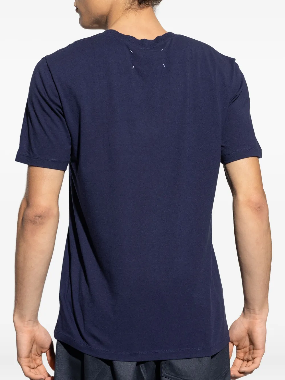 Maison Margiela four-stitch crew-neck T-shirt (pack of three) Blauw