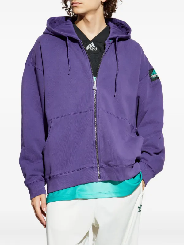 Adidas ジップアップ パーカー | パープル | FARFETCH JP