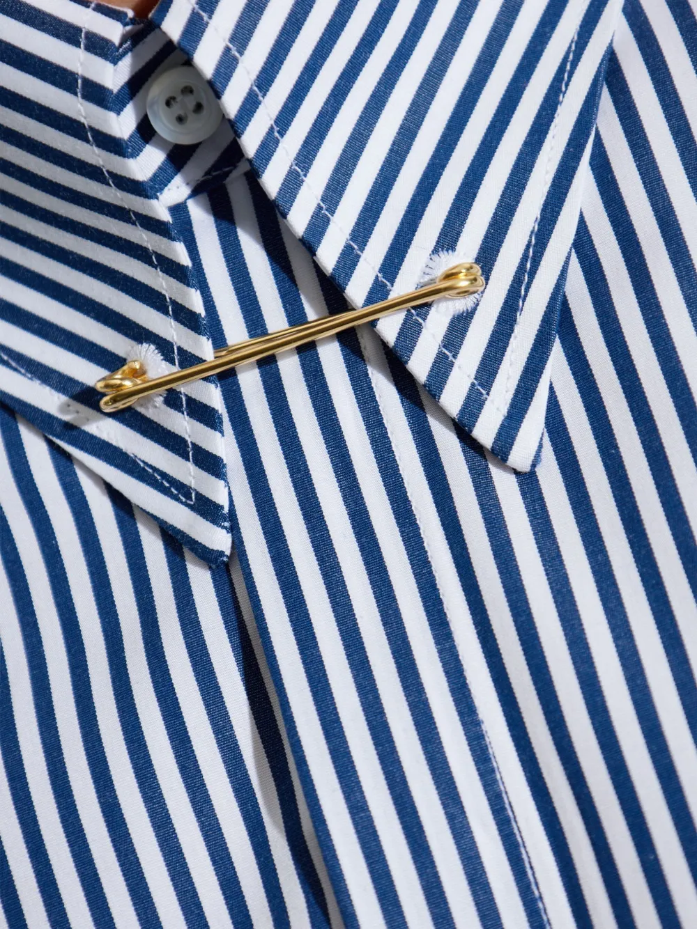 DSQUARED2 Easy gestreept overhemd Blauw