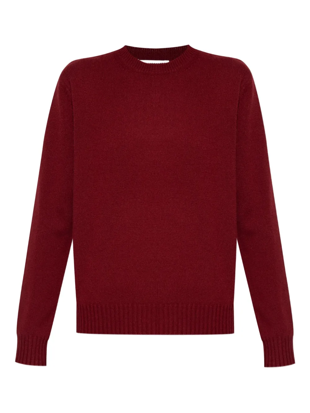 Max Mara crew-neck cashmere sweater | Red | Image 1